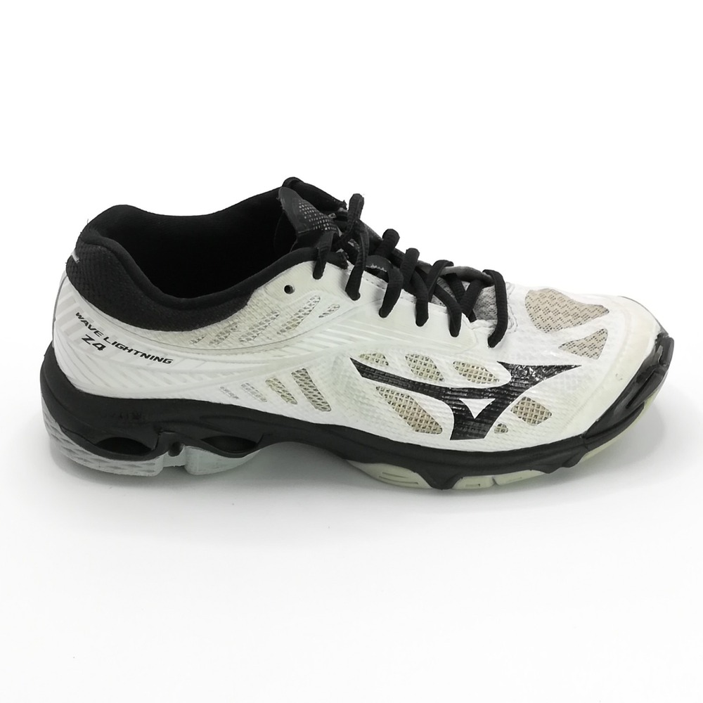 Mizuno Shoes Womens Sneaker‎ Wave Lightning Z4 Volleyball White Black Athletic 9